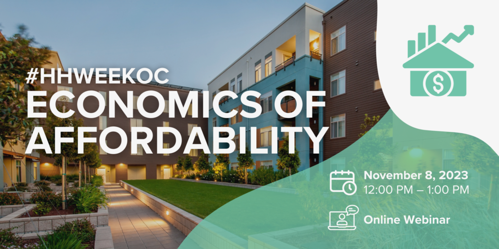 #HHWeekOC Economics of Affordability