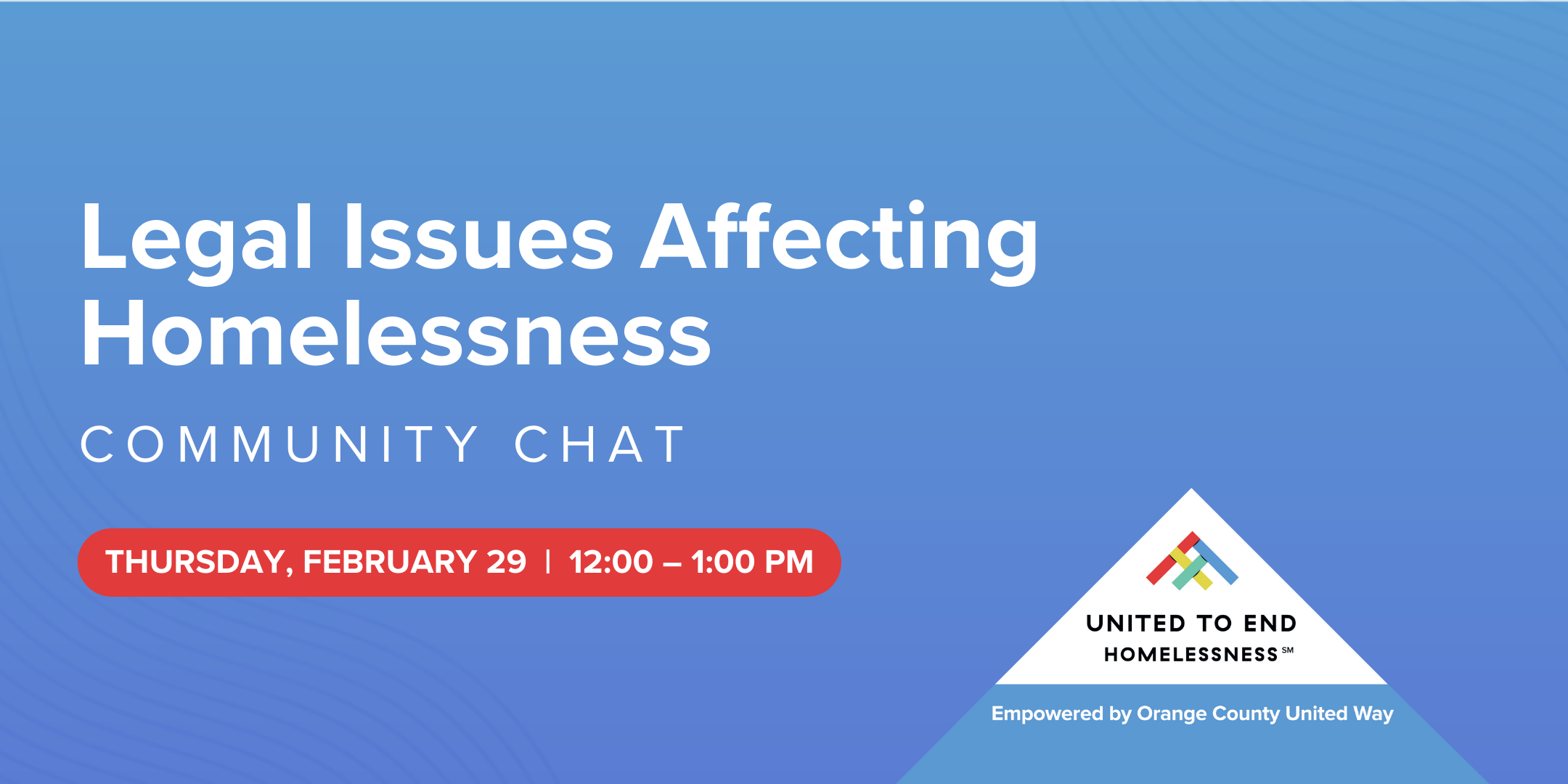 Legal Issues Affecting Homelessness | Community Chat