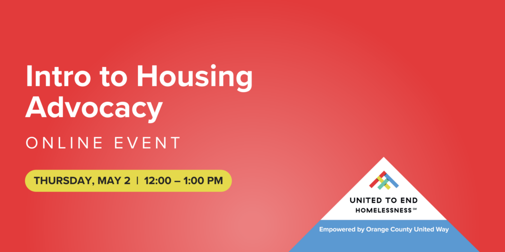 Intro to Housing Advocacy event graphic