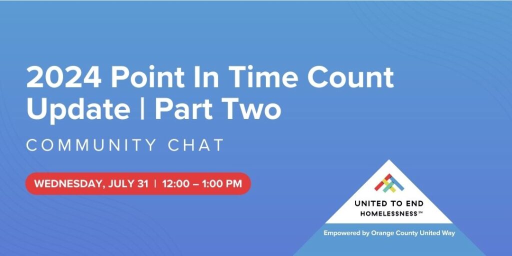 2024 Point In Time Count Update Community Chat | Part Two