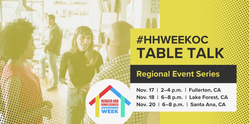 #HHWeekOC Table Talk Regional Event Series