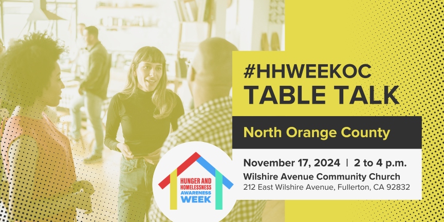 #HHWeekOC Table Talk North Orange County