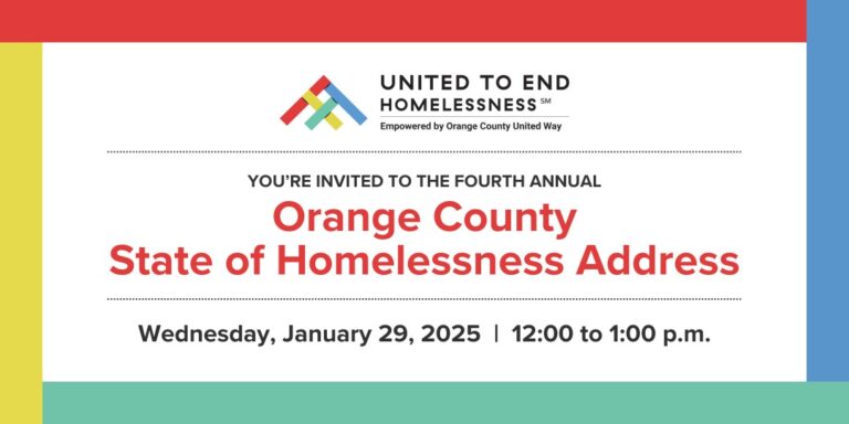 Fourth Annual Orange County State of Homelessness Address